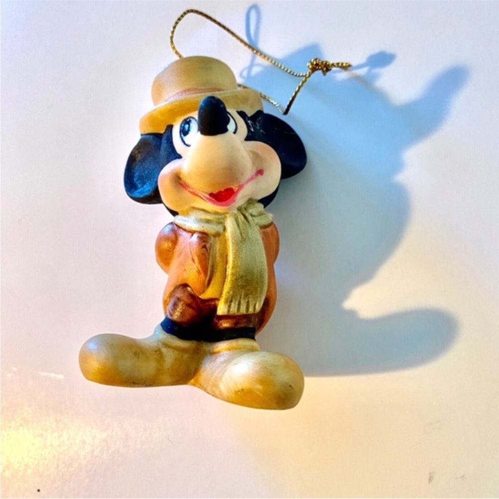 Mickey Mouse Christmas Ornament Victorian Scrooge
